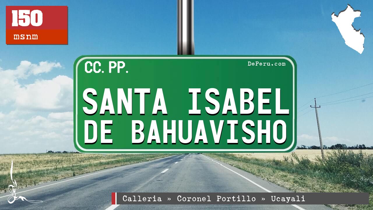 Santa Isabel de Bahuavisho
