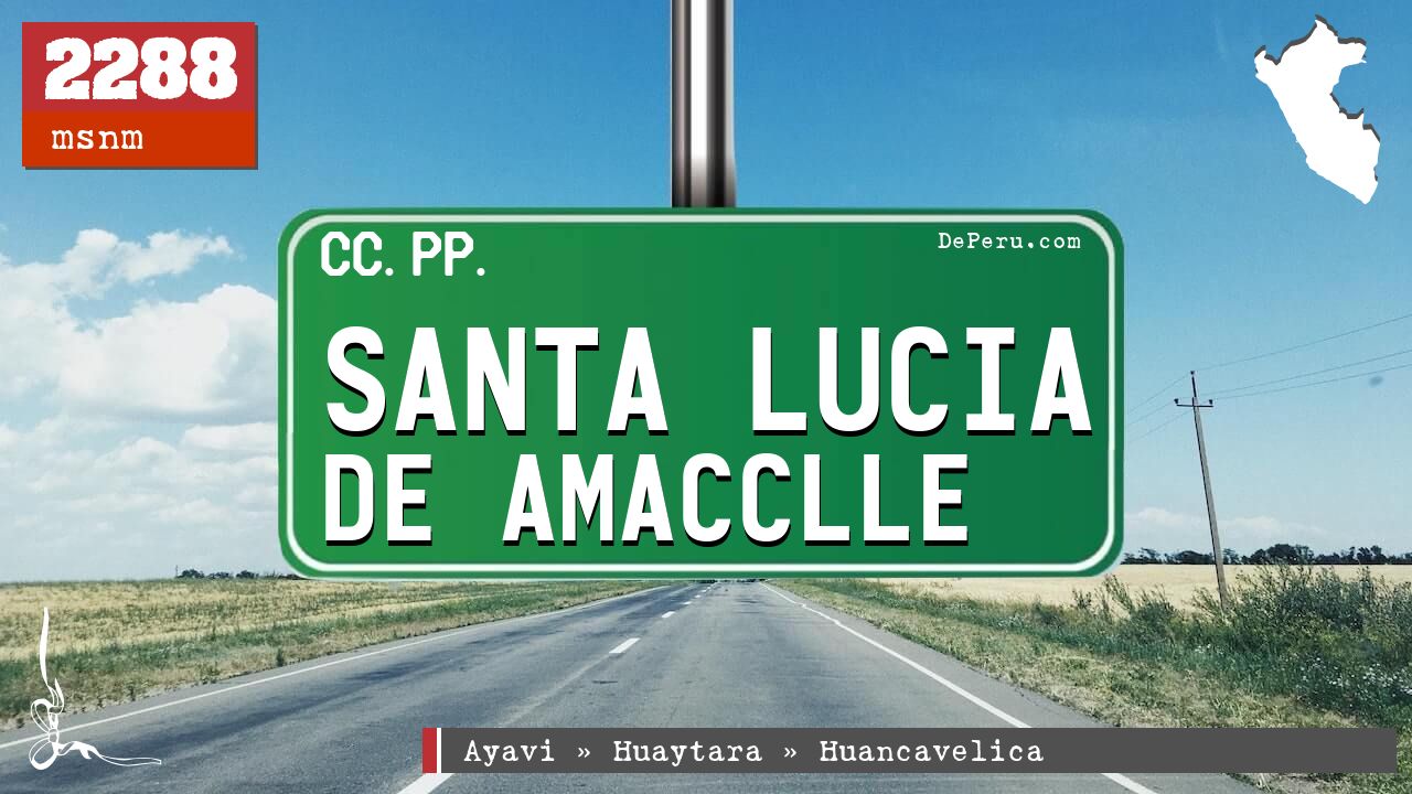 Santa Lucia de Amacclle