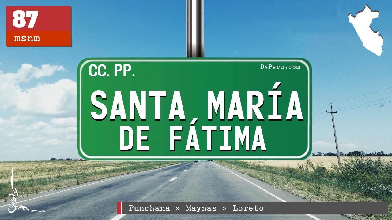 Santa María de Fátima
