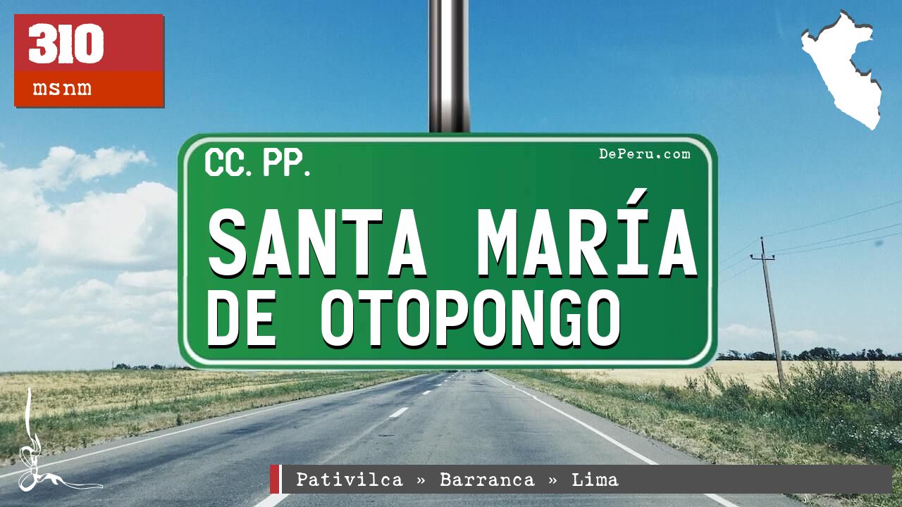 Santa Mara de Otopongo