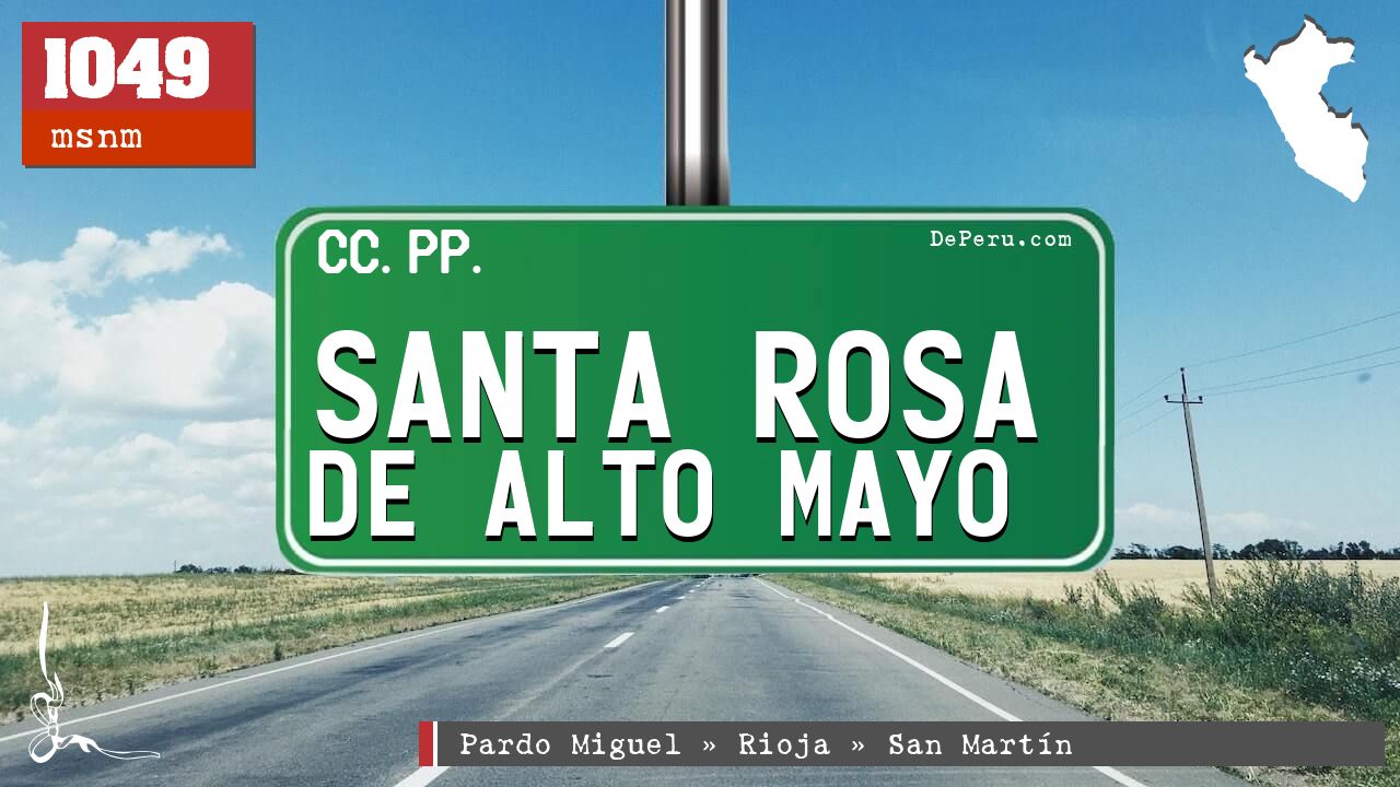 Santa Rosa de Alto Mayo