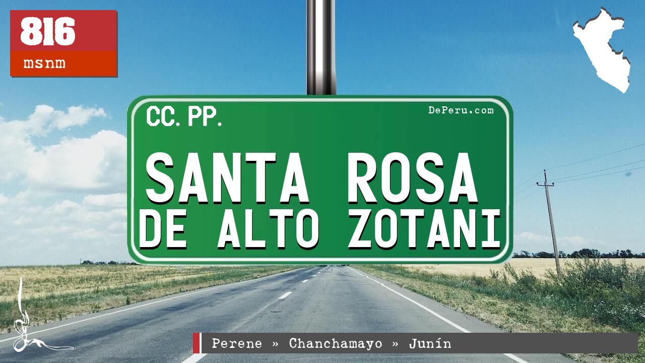 Santa Rosa de Alto Zotani