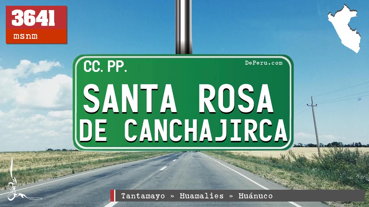 Santa Rosa de Canchajirca