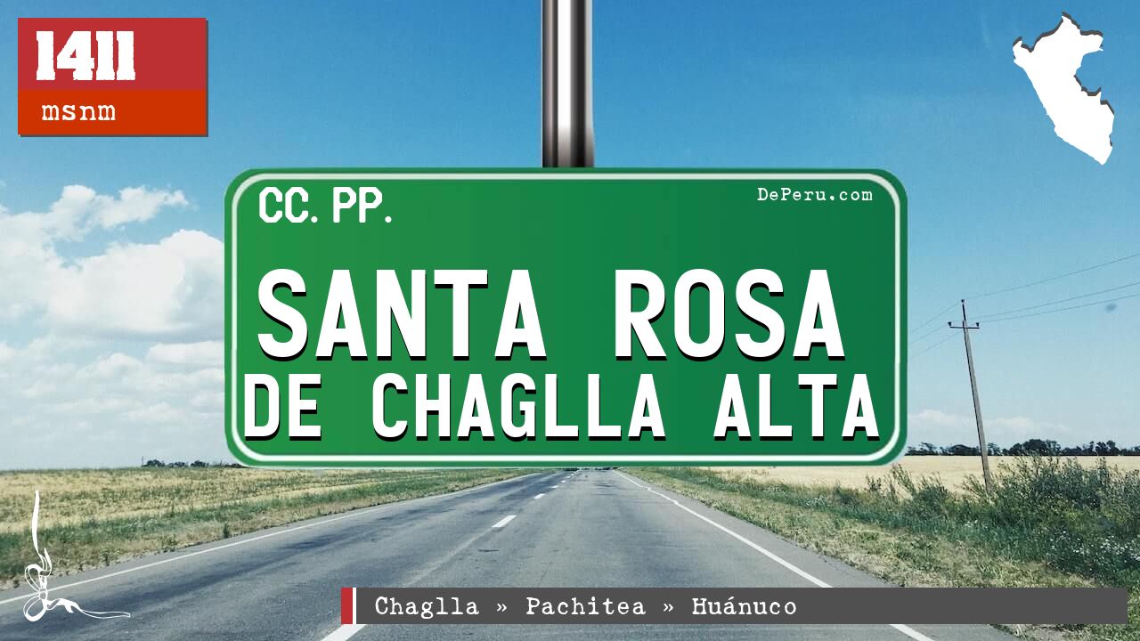 Santa Rosa de Chaglla Alta