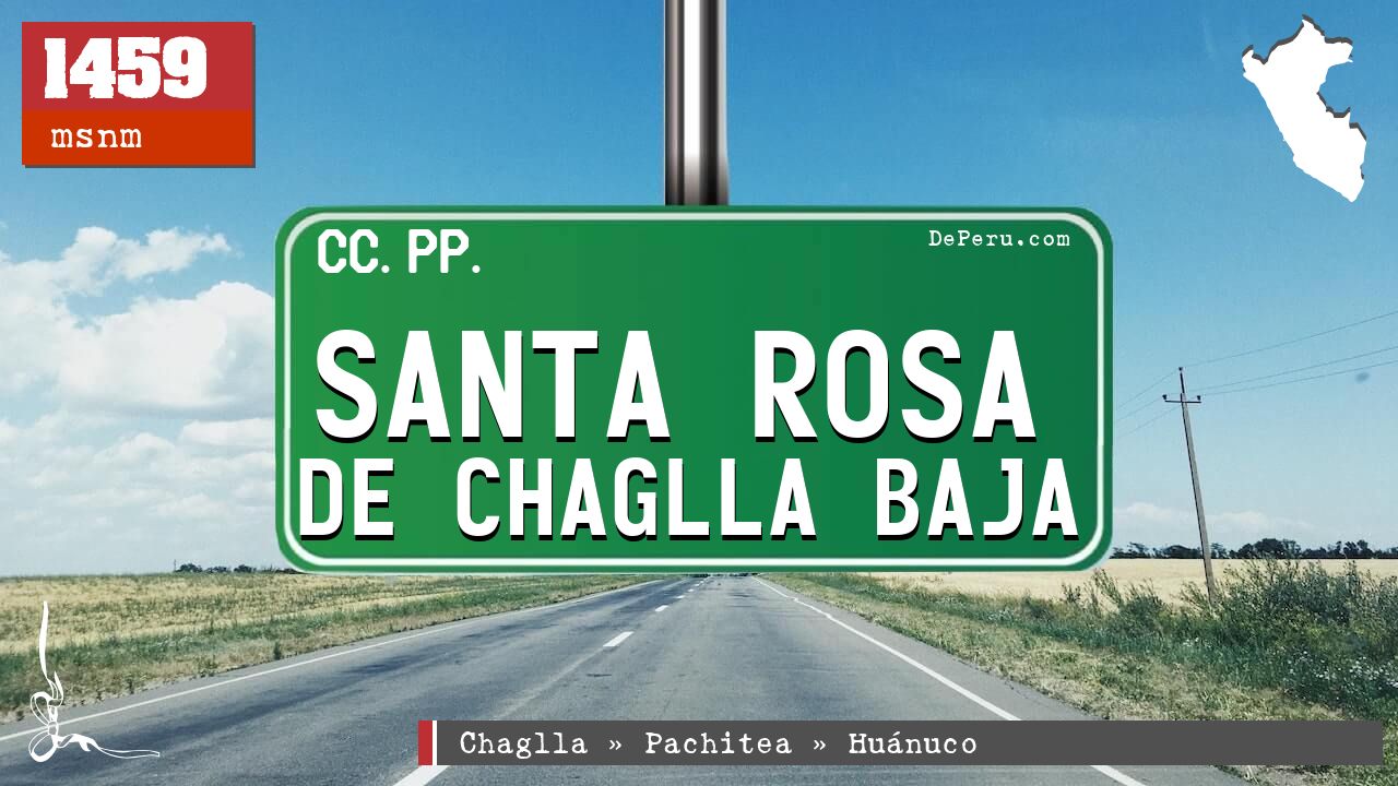 Santa Rosa de Chaglla Baja