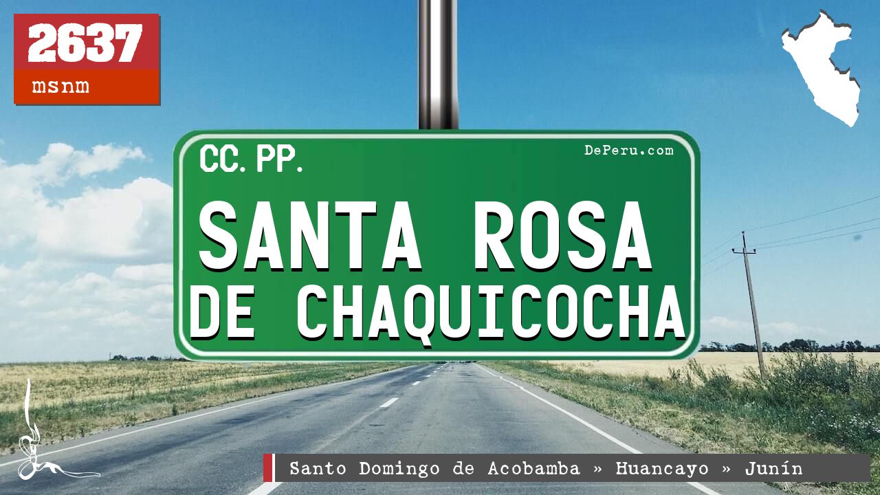 Santa Rosa de Chaquicocha