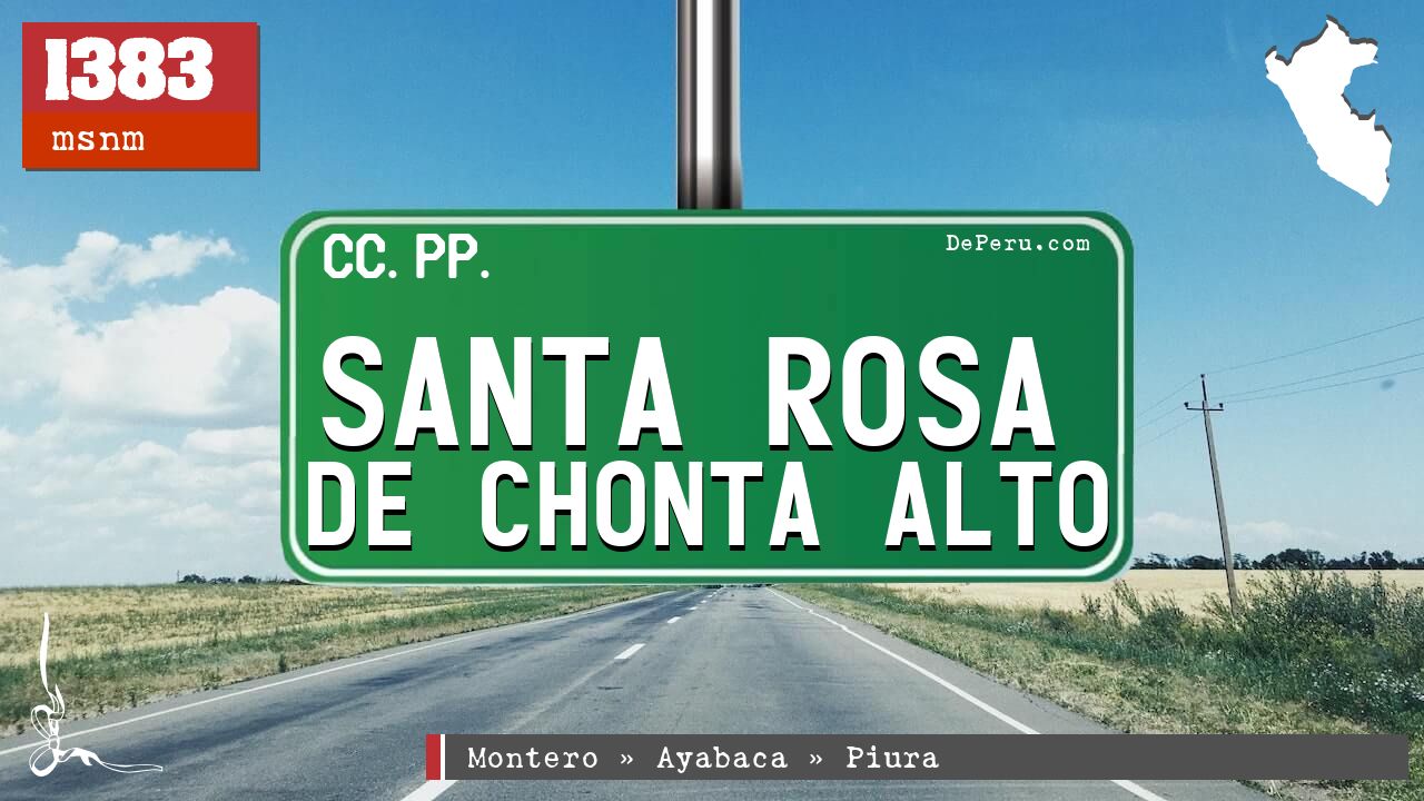 Santa Rosa de Chonta Alto