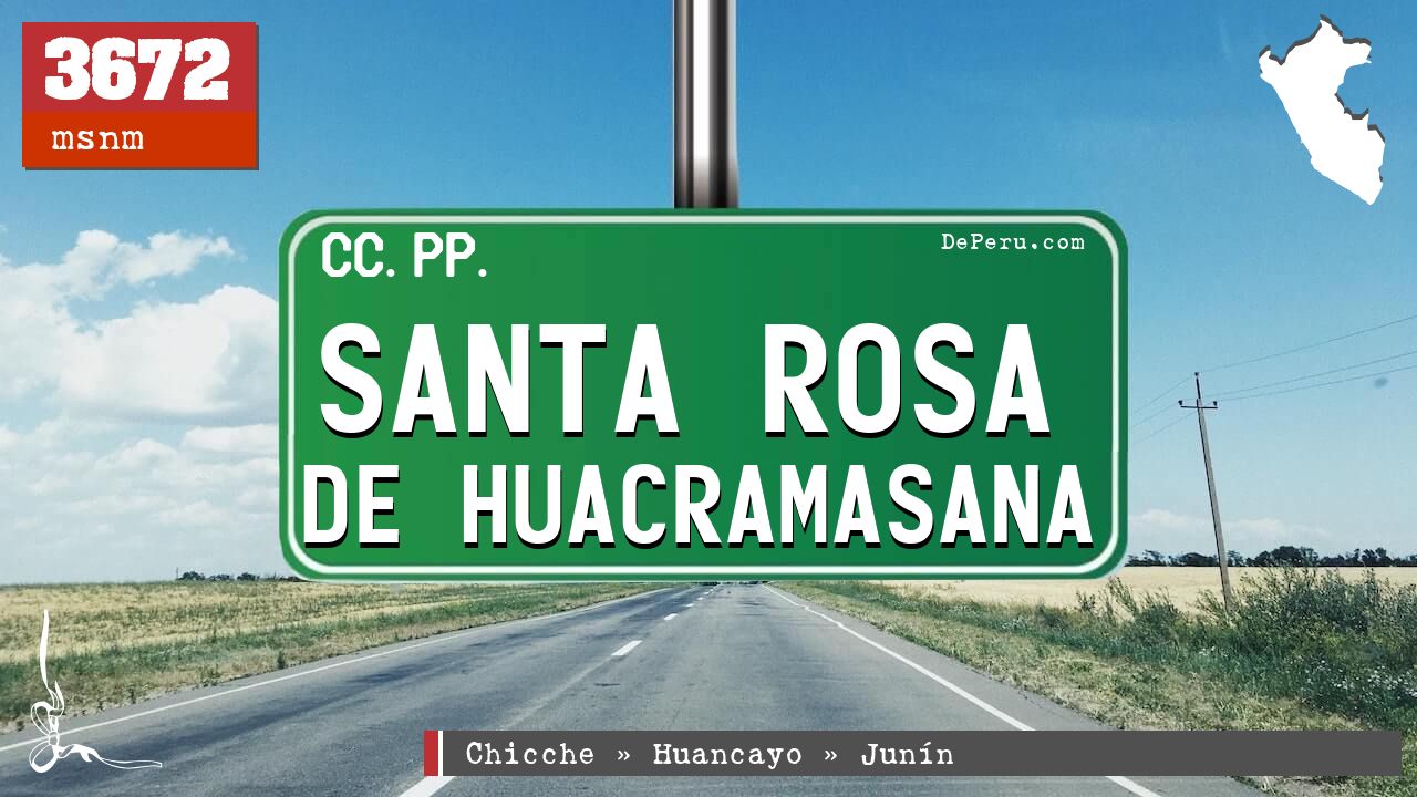 Santa Rosa de Huacramasana
