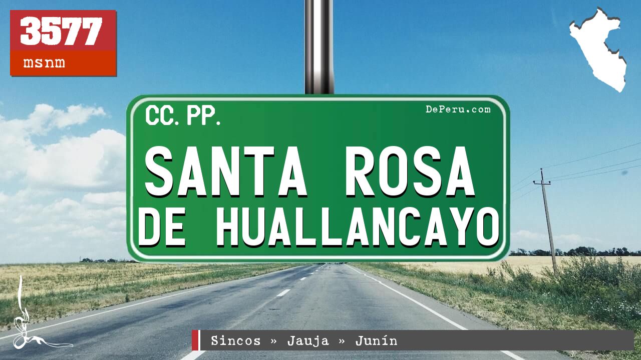 Santa Rosa de Huallancayo