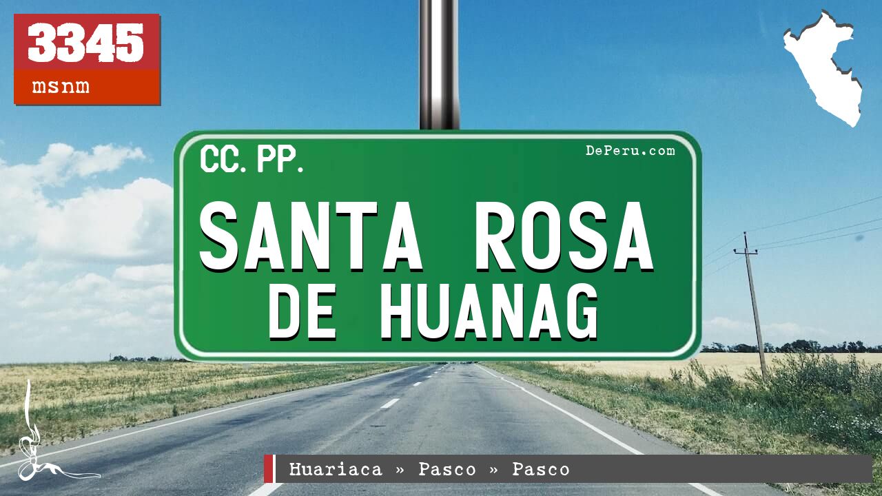 Santa Rosa de Huanag