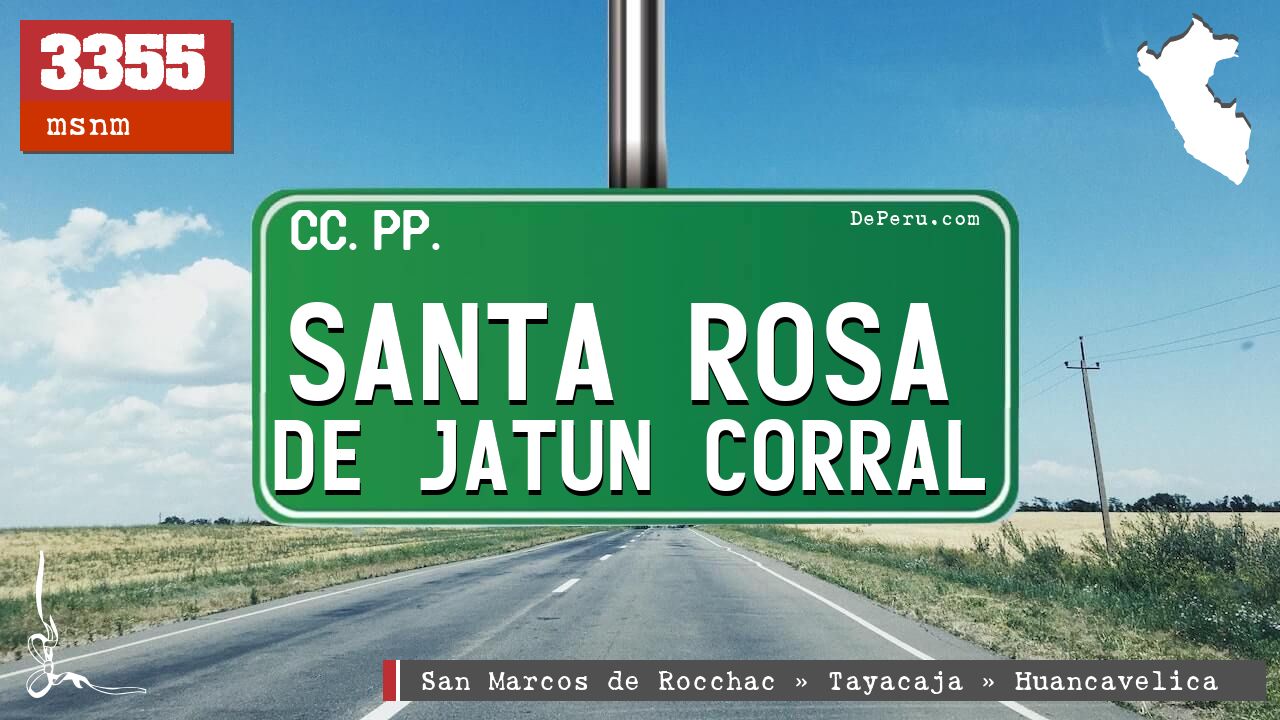 Santa Rosa de Jatun Corral