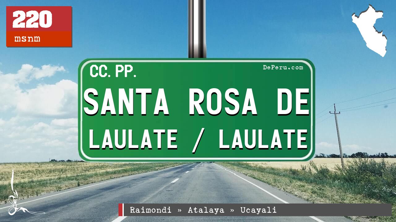 Santa Rosa de Laulate / Laulate