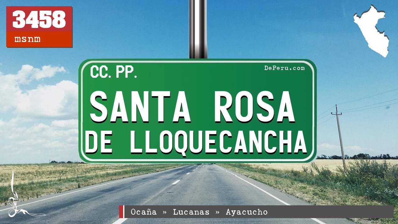 Santa Rosa de Lloquecancha
