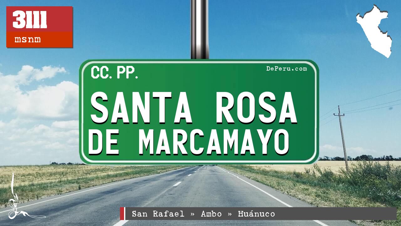 Santa Rosa de Marcamayo