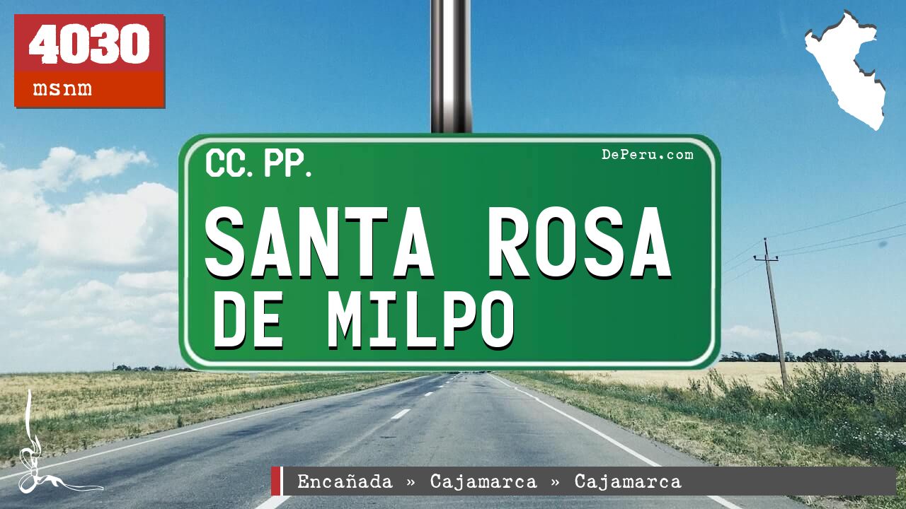Santa Rosa de Milpo