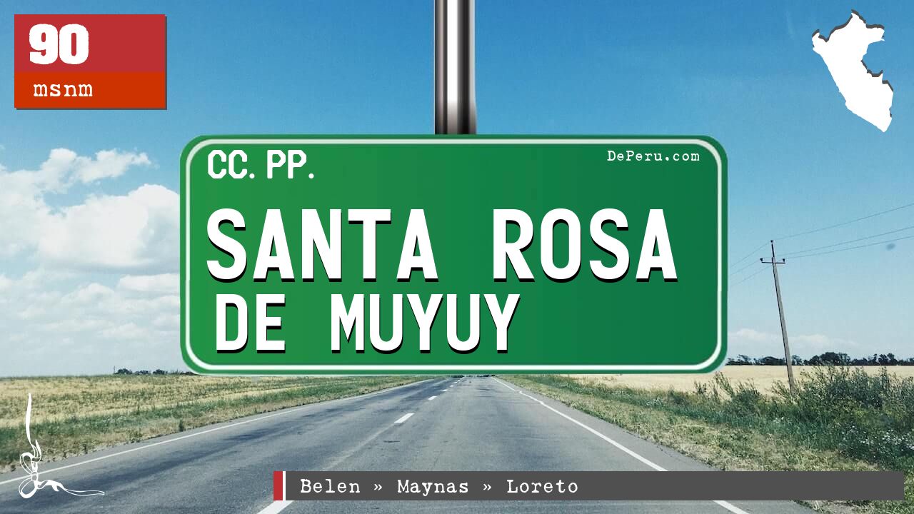 Santa Rosa de Muyuy