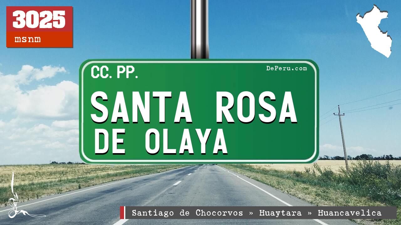 Santa Rosa de Olaya