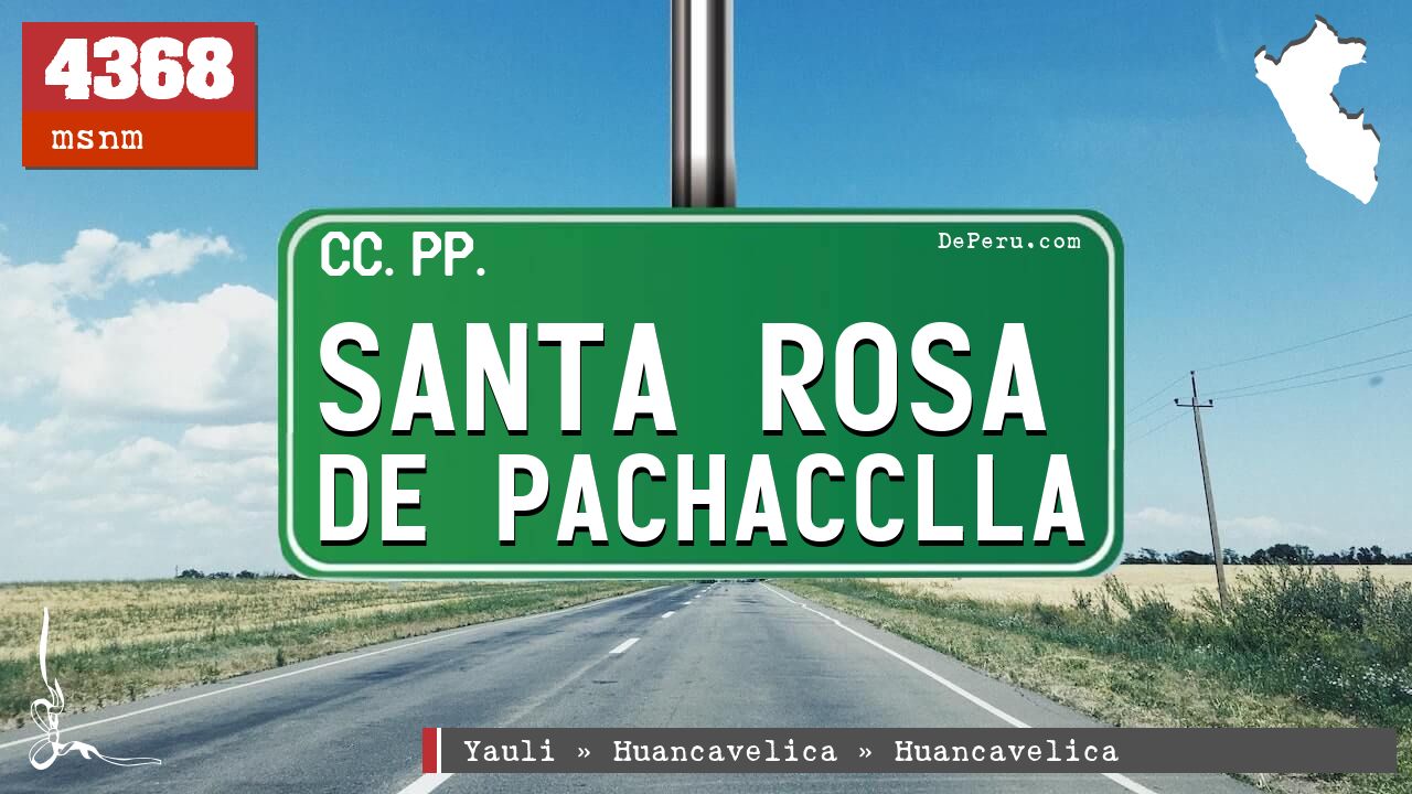 Santa Rosa de Pachacclla