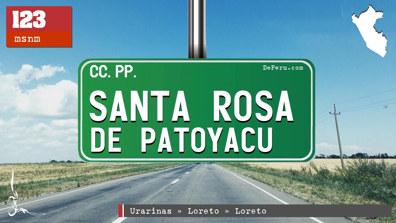 Santa Rosa de Patoyacu