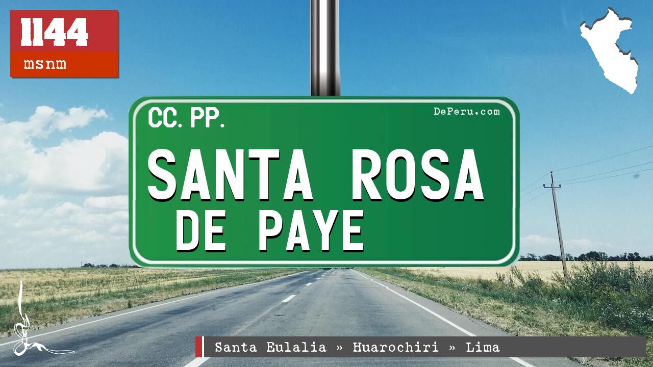 Santa Rosa de Paye