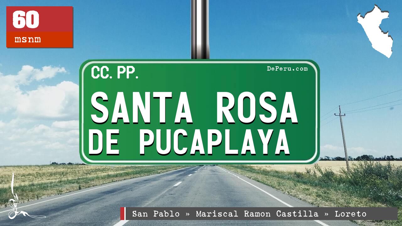 Santa Rosa de Pucaplaya