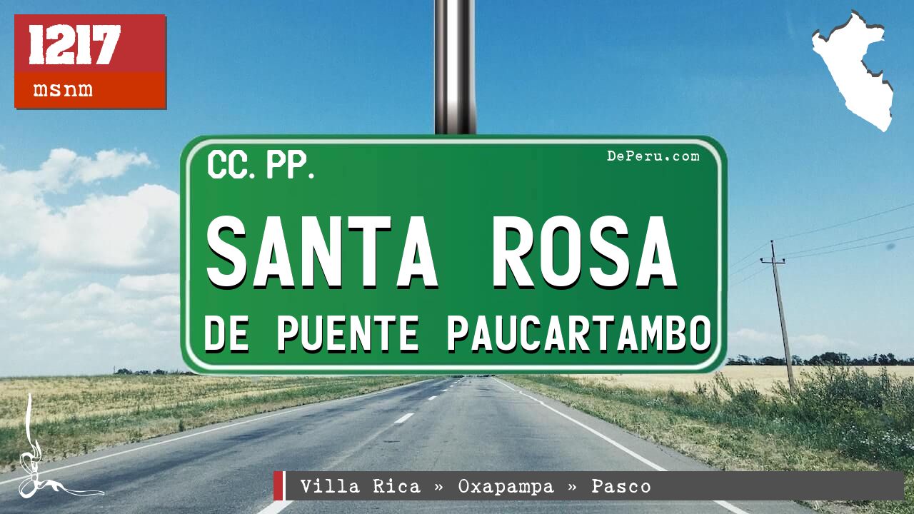 Santa Rosa de Puente Paucartambo