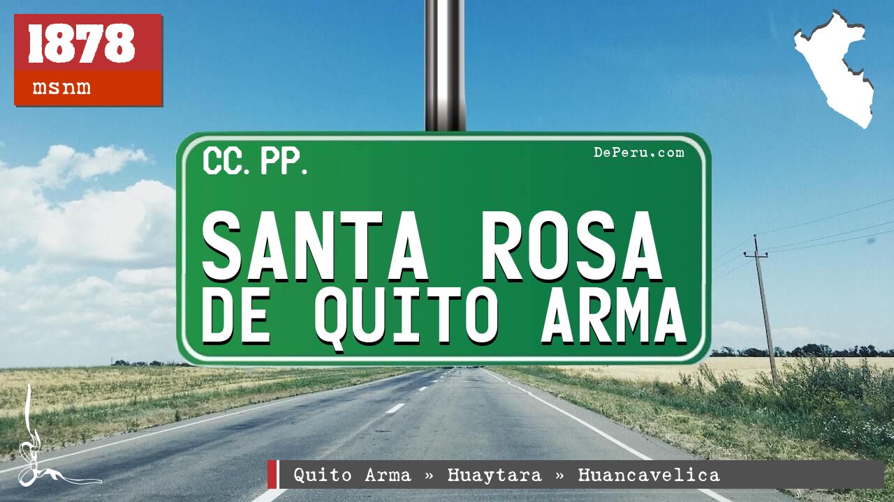 Santa Rosa de Quito Arma