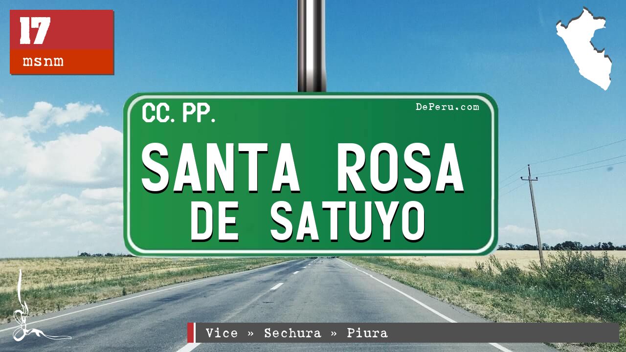 Santa Rosa de Satuyo