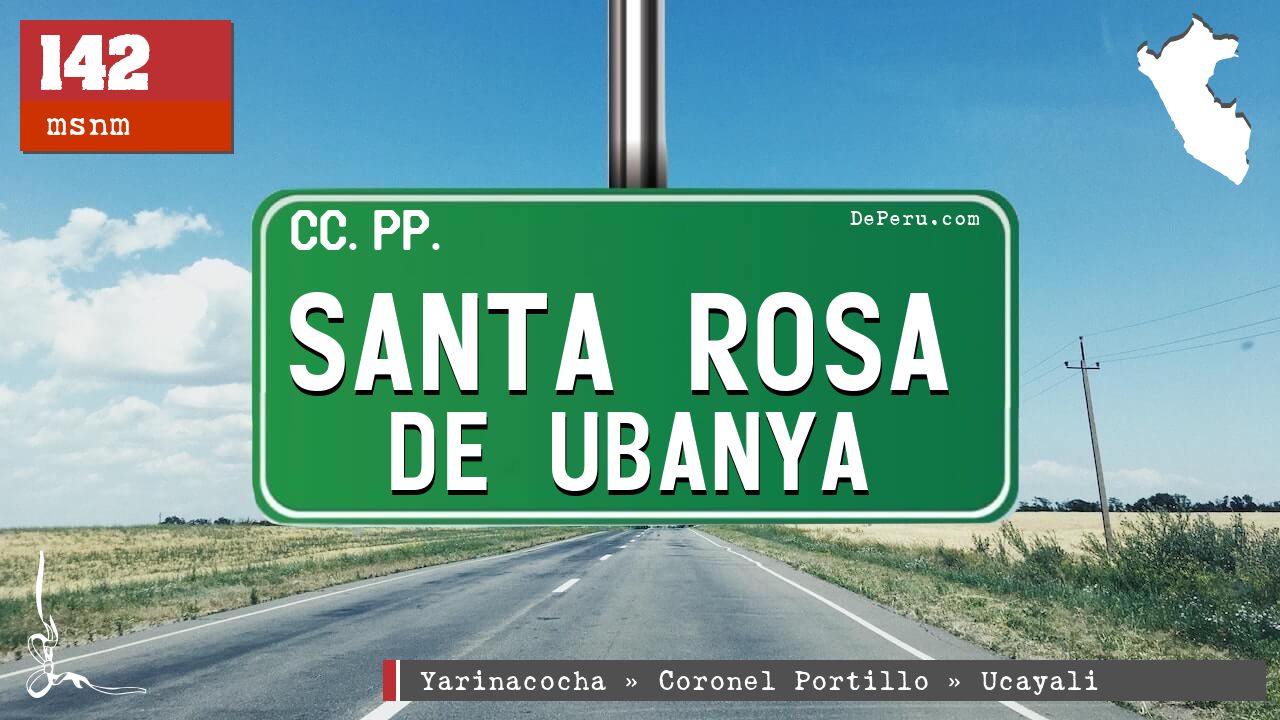 Santa Rosa de Ubanya
