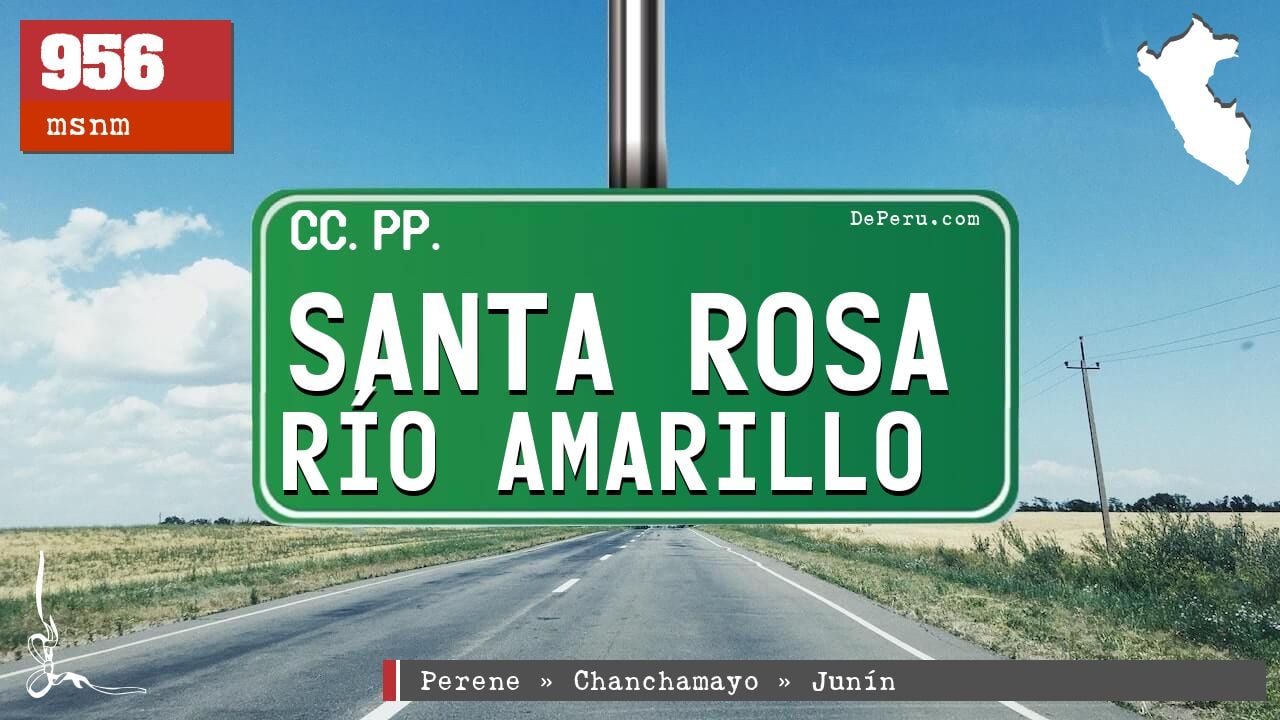 Santa Rosa Ro Amarillo