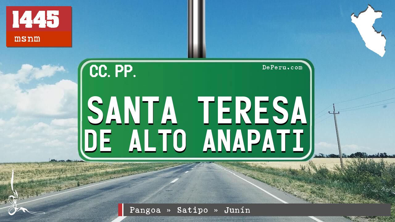 Santa Teresa de Alto Anapati