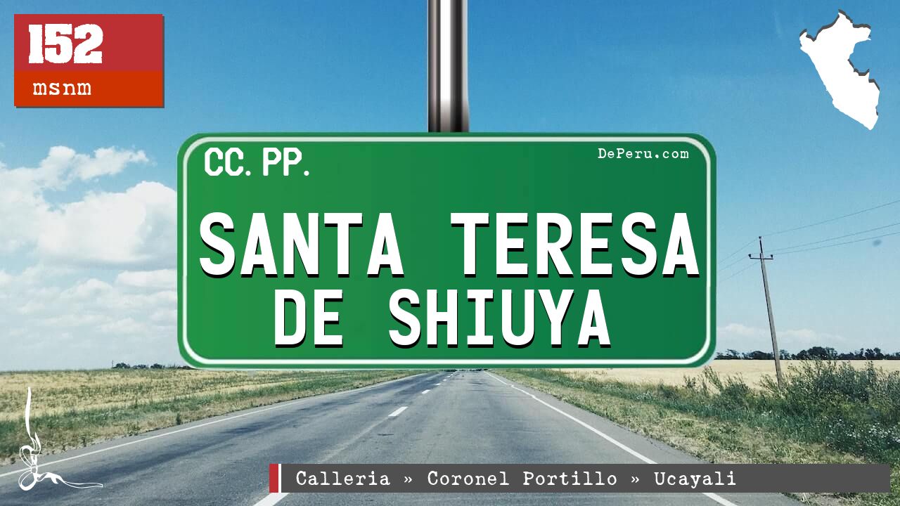 Santa Teresa de Shiuya