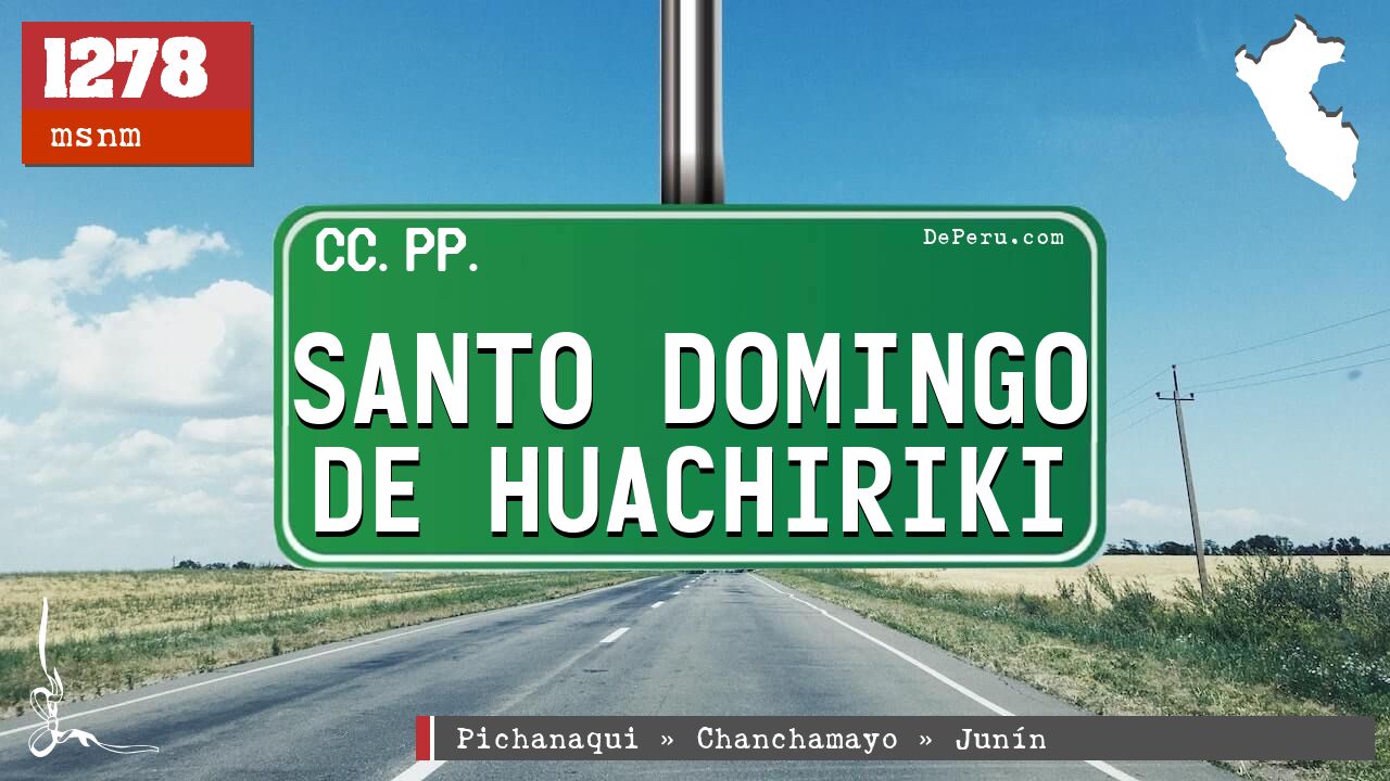 Santo Domingo de Huachiriki