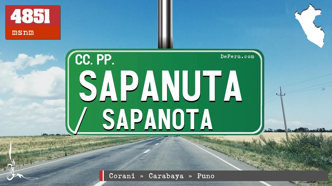 Sapanuta / Sapanota