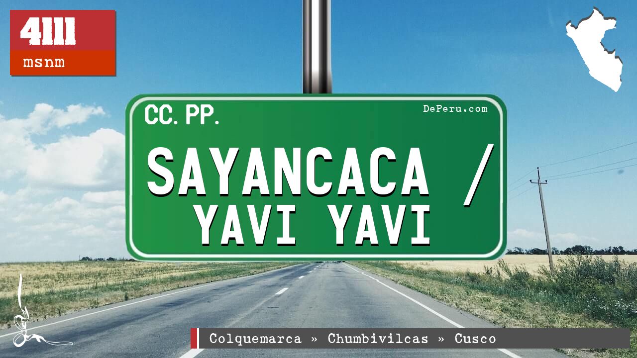 SAYANCACA /