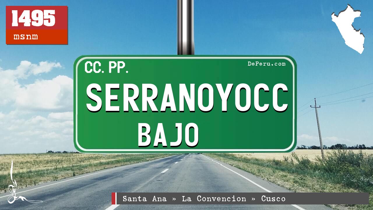 Serranoyocc Bajo