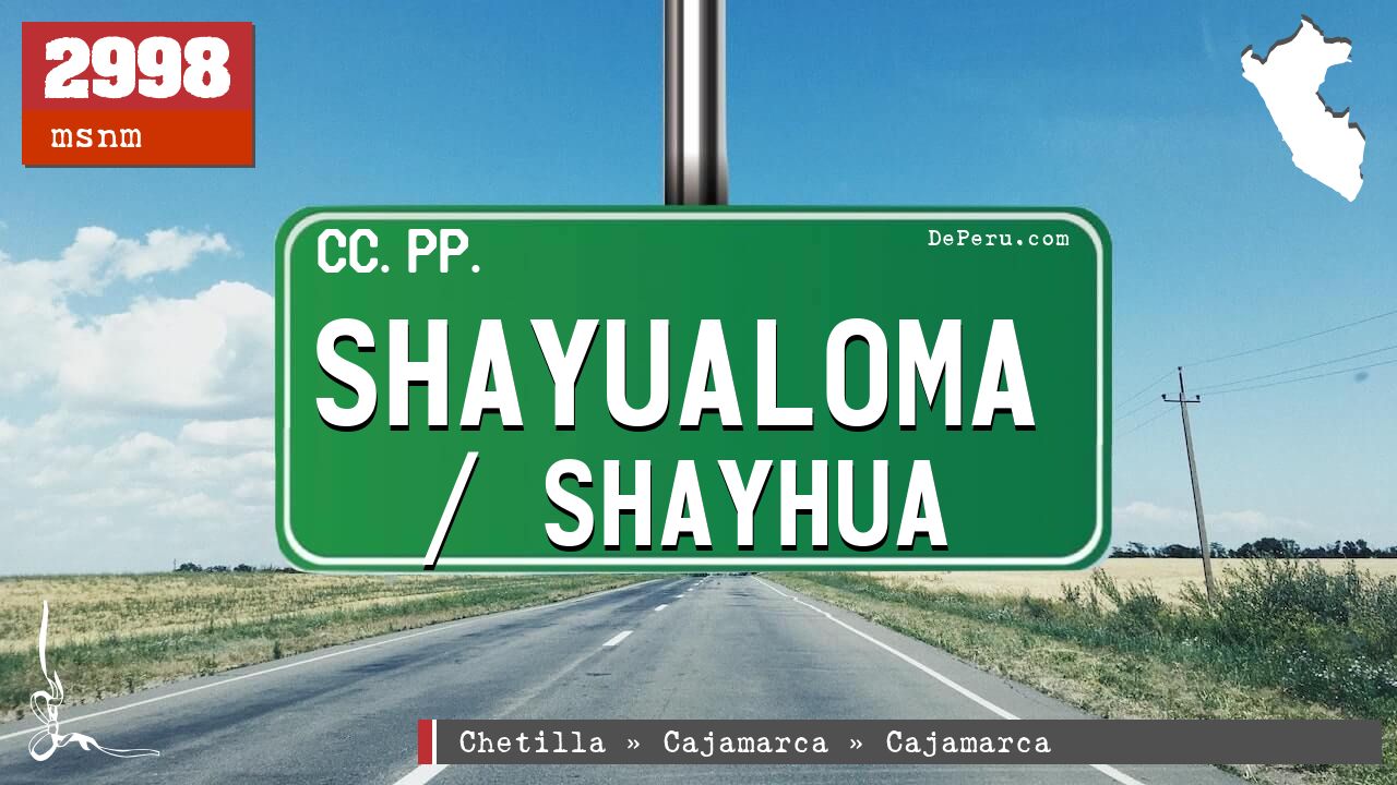 Shayualoma / Shayhua