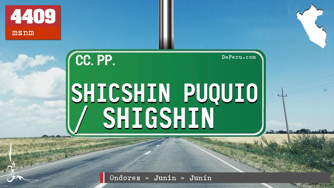 SHICSHIN PUQUIO