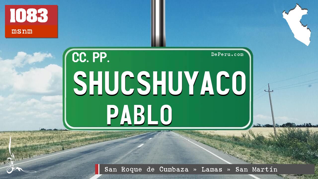 Shucshuyaco Pablo