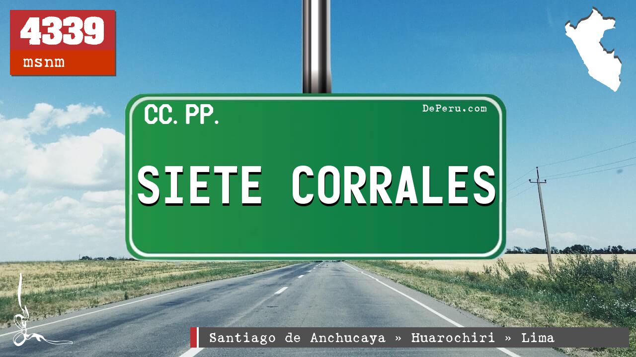 SIETE CORRALES