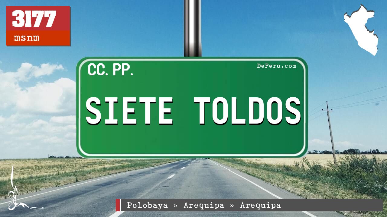 SIETE TOLDOS