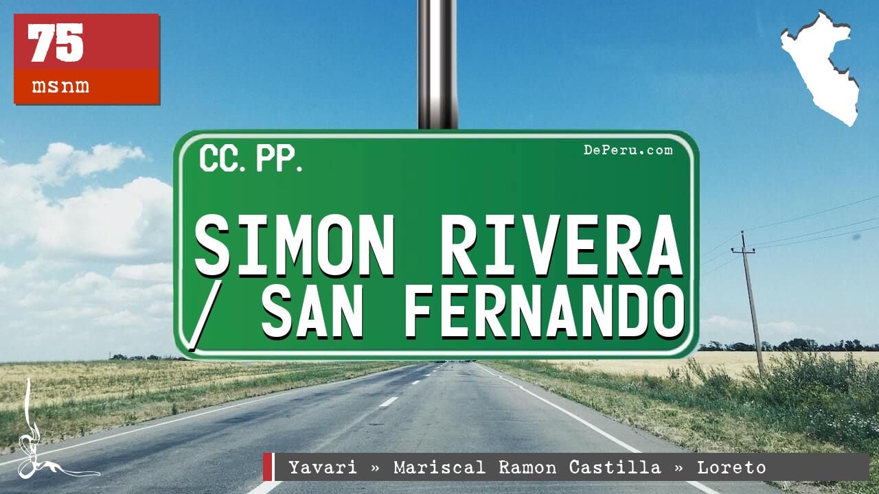 Simon Rivera / San Fernando