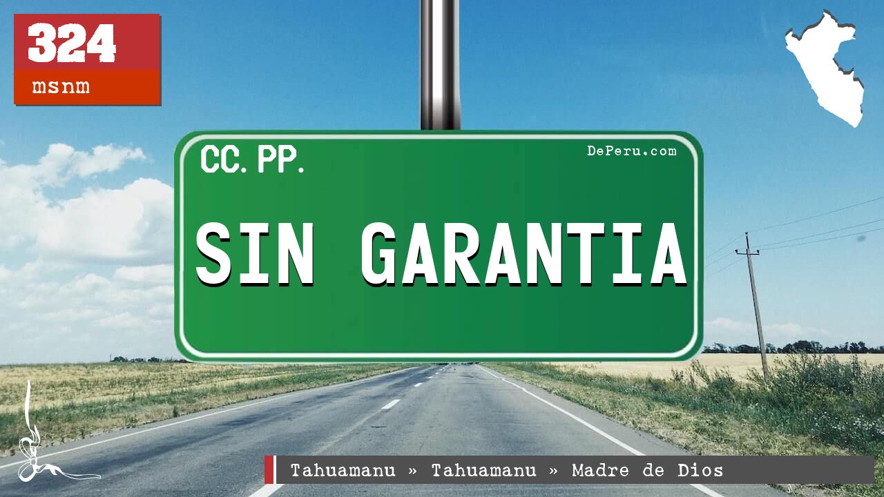 Sin Garantia