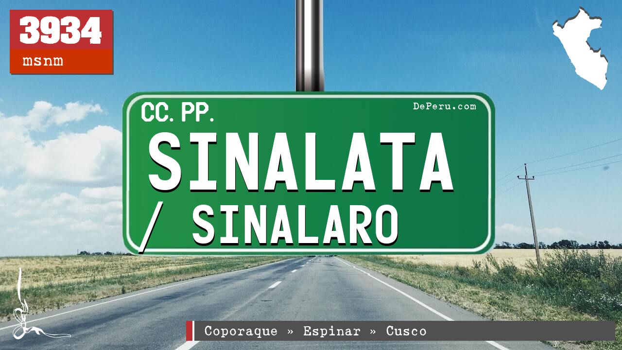 Sinalata / Sinalaro