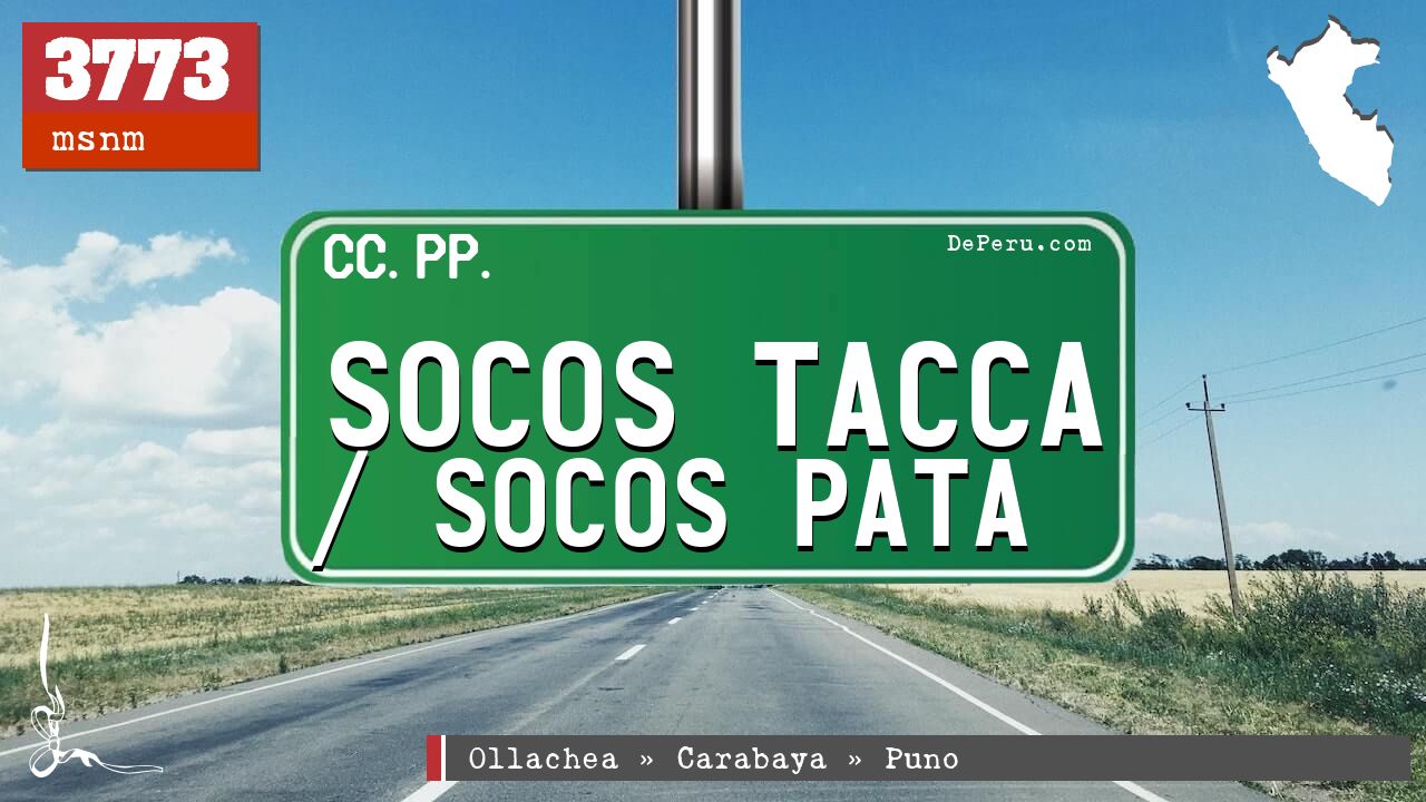 Socos Tacca / Socos Pata