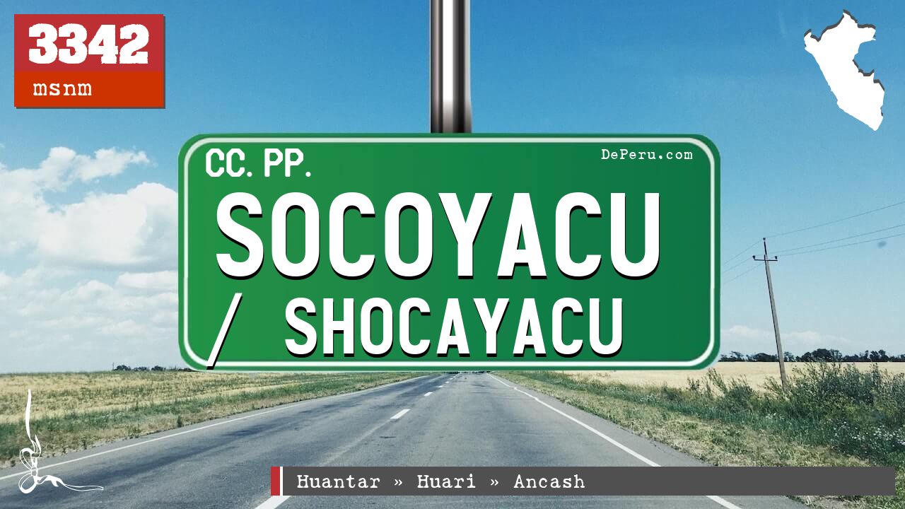 Socoyacu / Shocayacu