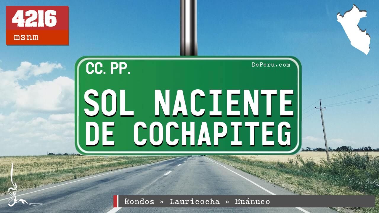 Sol Naciente de Cochapiteg