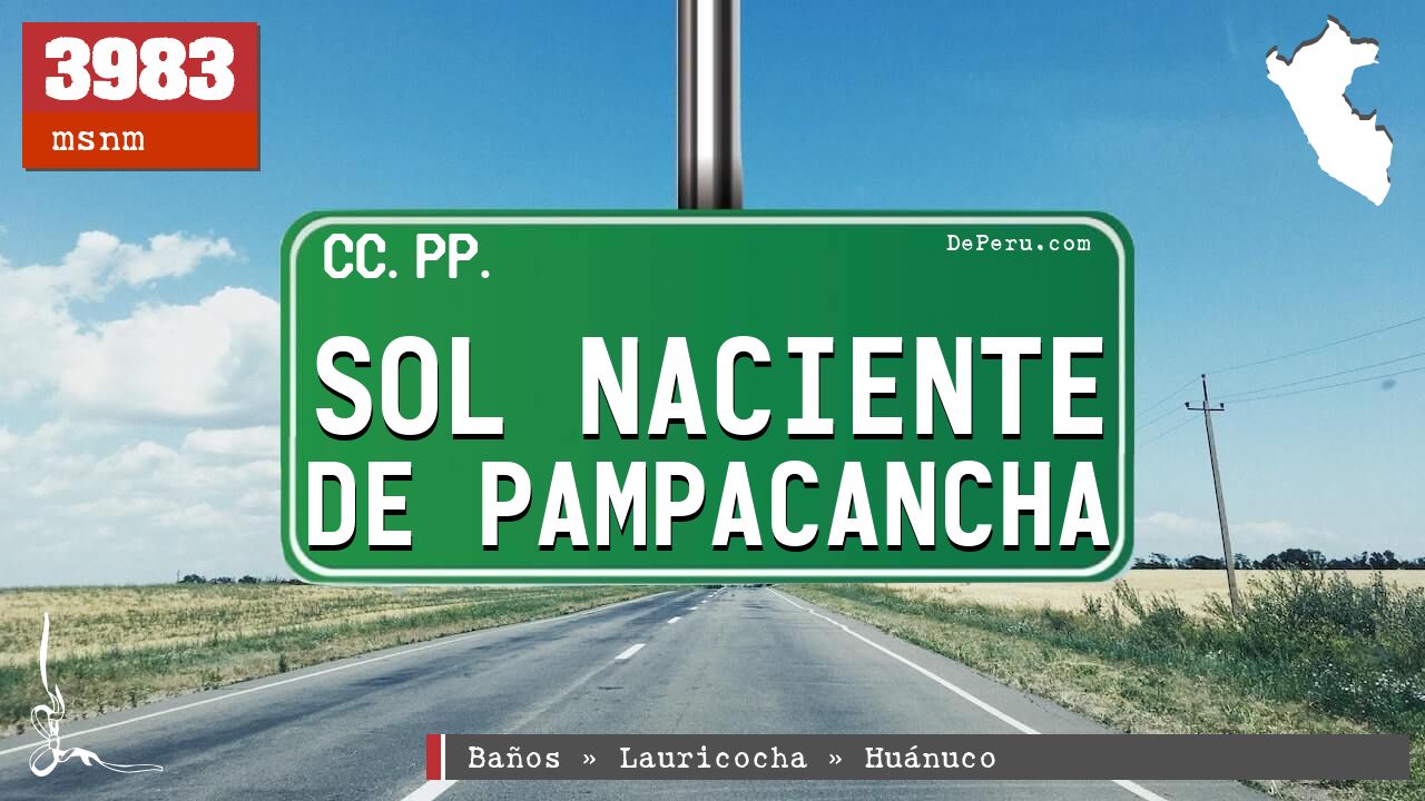 Sol Naciente de Pampacancha