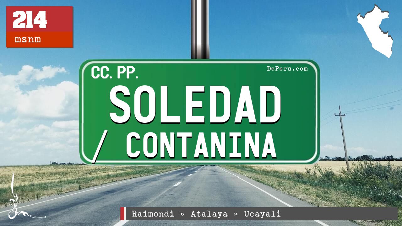 Soledad / Contanina