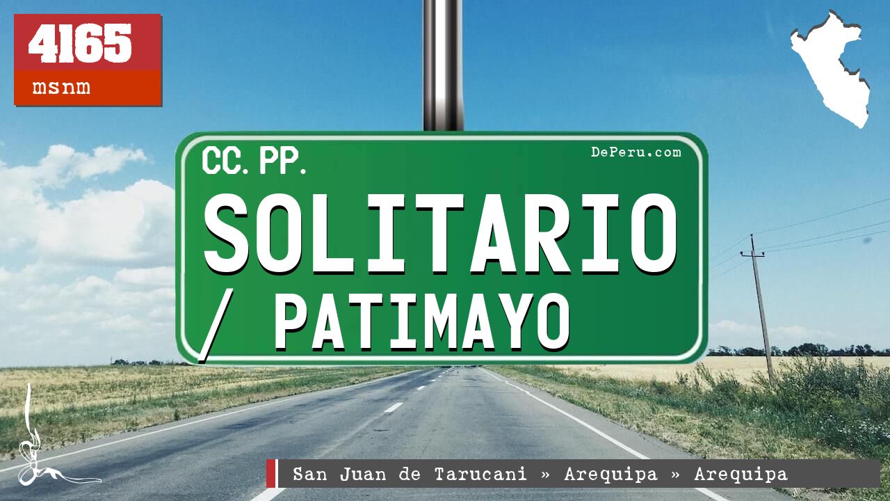 Solitario / Patimayo